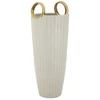 Image de Vase Design En Céramique "shopping" 45cm Blanc