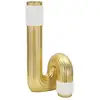 Image de Vase Design En Résine "bann" 30cm Or