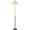 Image de Lampadaire Design En Métal "closy" 172cm Or & Noir