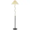 Image de Lampadaire en métal noir ø 46x172 cm