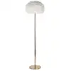 Image de Lampadaire avec plumes blanches cm ø 43x170