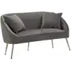 Image de Canapé 2 Places Imitation Fourrure "soffy" 137cm Gris
