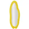 Image de Miroir Mural En Velours "chanel" 160cm Jaune