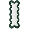 Image de Miroir Mural En Velours "monica" 160cm Vert