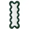 Image de Miroir mural en velours monica 160cm vert