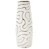 Image de Vase Design En Céramique "lia" 39cm Blanc
