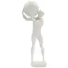 Image de Statuette Homme Athlétique "atlas" 50cm Blanc
