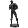 Image de Statuette Homme Athlétique "atlas" 43cm Noir
