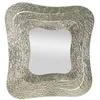 Image de Miroir mural en métal argenté cm 74x7x79.