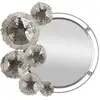 Image de Miroir Mural Design "kandi" 85cm Argent
