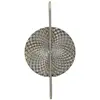 Image de Applique Murale En Métal "silvery" 54cm Argent