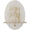 Image de Applique Murale En Verre "portlan" 25cm Or