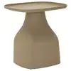 Image de Table d'appoint carrée gea 50cm gris 14286500T1