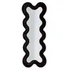 Image de Miroir Mural Noir Monica Cm 58 4 160 (dimensions Intérieures Du Miroir Cm 39 124)