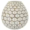Image de Vase déco en résine tibet 27cm multicolore 0421310003