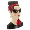 Image de Vase déco femme hollywood 27cm multicolore 012030000B