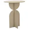 Image de Table basse en métal crème cm ø 45x58 1429030000