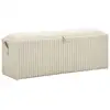 Image de Banc coffre goteborg 113cm blanc