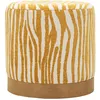 Image de Pouf Savana Moutarde Cm Ø 40x40