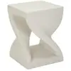 Image de Table d'appoint design z 45cm blanc