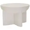 Image de Table basse moucheté history 63cm crème