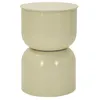 Image de Table dAppoint en Métal Oyi 46cm Crème
