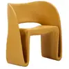 Image de Chaise de jardin design sand 76cm moutarde