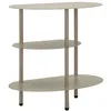 Image de Chemin De Lit Saturn Gris Coquille Cm 49,5x27,5x49,5