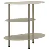 Image de Table de chevet 3 niveaux saturno 49cm taupe