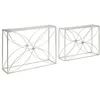 Image de Lot de 2 Consoles Paradise 100cm Argent