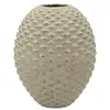 Image de Vase design en céramique pepipas 28cm gris & or