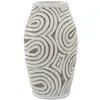 Image de Vase En Résine Oblix Cm Ø 19,5x35 (trou Cm Ø 10,5)