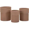 Image de Colombie Ensemble De 3 Cachets D'extérieur Cm Ø 41,5x50-36x45-30,5x39,5 (trou Cmø 27-32-37)