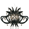 Image de SLAMP lampe à suspension MEDUSA (Noir - Cristalflex® - Opalflex®)