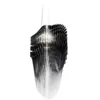 Image de SLAMP lampe à suspension AVIA SMALL (Black fade - Cristalflex® / Lentiflex®)