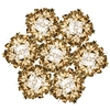 Image de SLAMP lampe à suspension VELI 7 (Gold - Goldflex®)