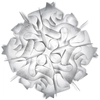 Image de SLAMP lampe murale applique lampe au plafond plafonnier VELI MINI COUTURE (Couture - Opalflex®)