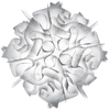 Image de SLAMP lampe murale applique lampe au plafond plafonnier VELI COUTURE (Couture - Opalflex®)