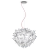 Image de SLAMP lampe à suspension VELI SUSPENSION LARGE COUTURE (Couture, fil rouge - Opalflex®)