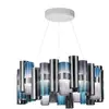 Image de SLAMP lampe à suspension LA LOLLO LARGE (Gradient - Cristalflex® / Lentiflex®)