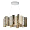 Image de SLAMP lampe à suspension LA LOLLO LARGE (Gold - Brushed Goldflex ®)