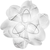 Image de SLAMP lampe murale applique ou lampe de plafond plafonnier LA BELLE ÉTOILE ETOILE (Transparent - Cristalflex®)