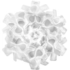 Image de SLAMP lampe murale applique ou lampe de plafond plafonnier CLIZIA MAMA NON MAMA WHITE (Medium - Cristalflex®)