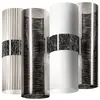 Image de SLAMP lampe murale applique LA LOLLO APPLIQUE (Pewter White - Cristalflex® / Lentiflex® / Pewterflex® brossé)