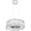 Image de SLAMP lampe à suspension ACCORDÉON Accordeon (3000K Prisme / Silver - Lentiflex)