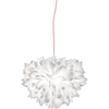 Image de SLAMP lampe à suspension VELI SUSPENSION FOLIAGE (Foliage, câble rouge - Opalflex®)