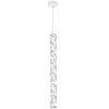 Image de SLAMP lampe à suspension HUGO VERTICAL (Prisme - Lentiflex)