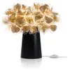 Image de SLAMP lampe de table CLIZIA TABLE ON/OFF MAMA NON MAMA GOLD (Base noire - Lentiflex)