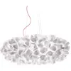 Image de SLAMP lampe à suspension CLIZIA XL MAMA NON MAMA WHITE (Câble Rouge - Cristalflex®)
