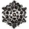 Image de SLAMP lampe murale applique ou lampe de plafond plafonnier CLIZIA MAMA NON MAMA BLACK (Medium - Cristalflex®)